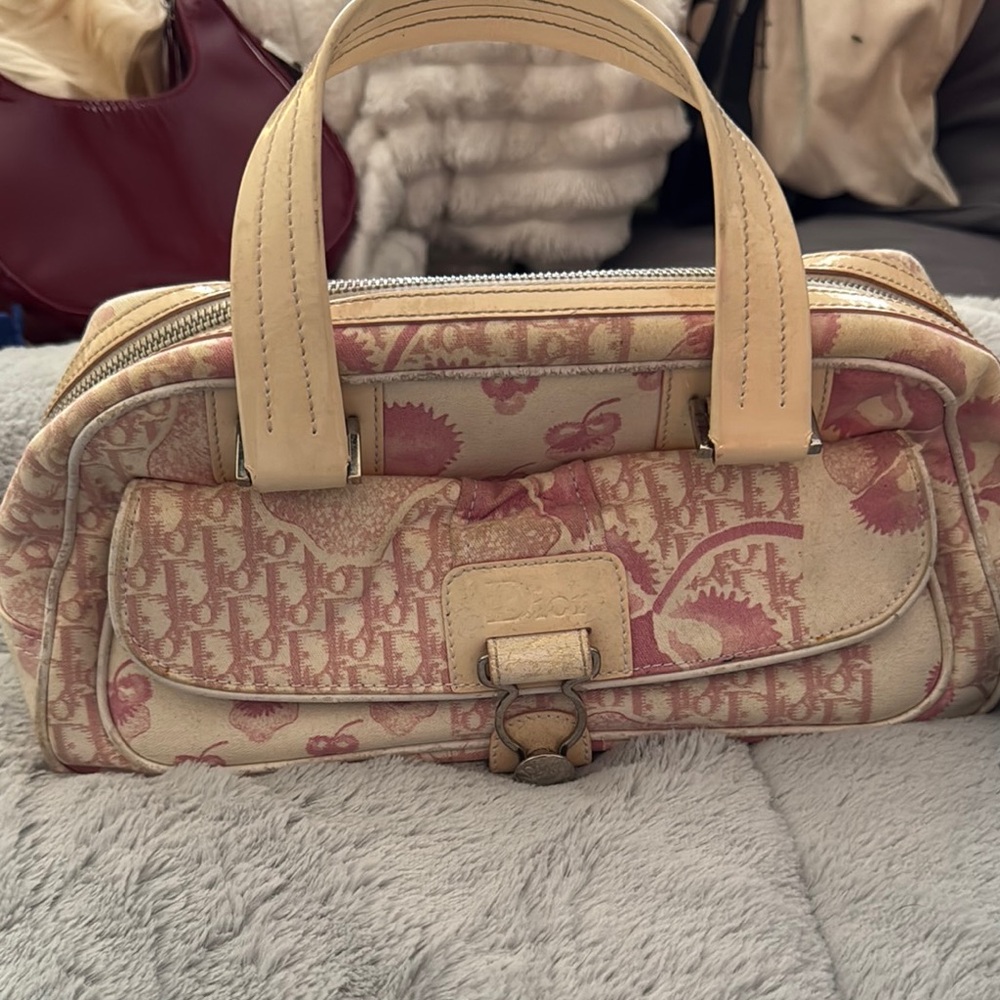 Dior Pink and Cream Women's Bag